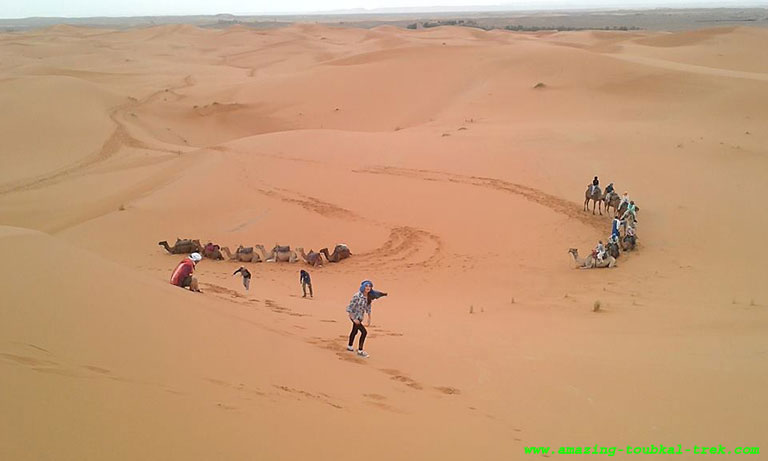 the great dunes of erg chebbi merzouga