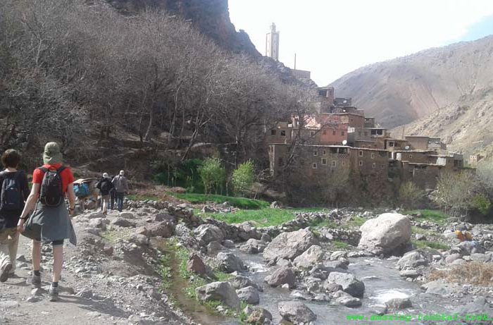 berber villages family trek