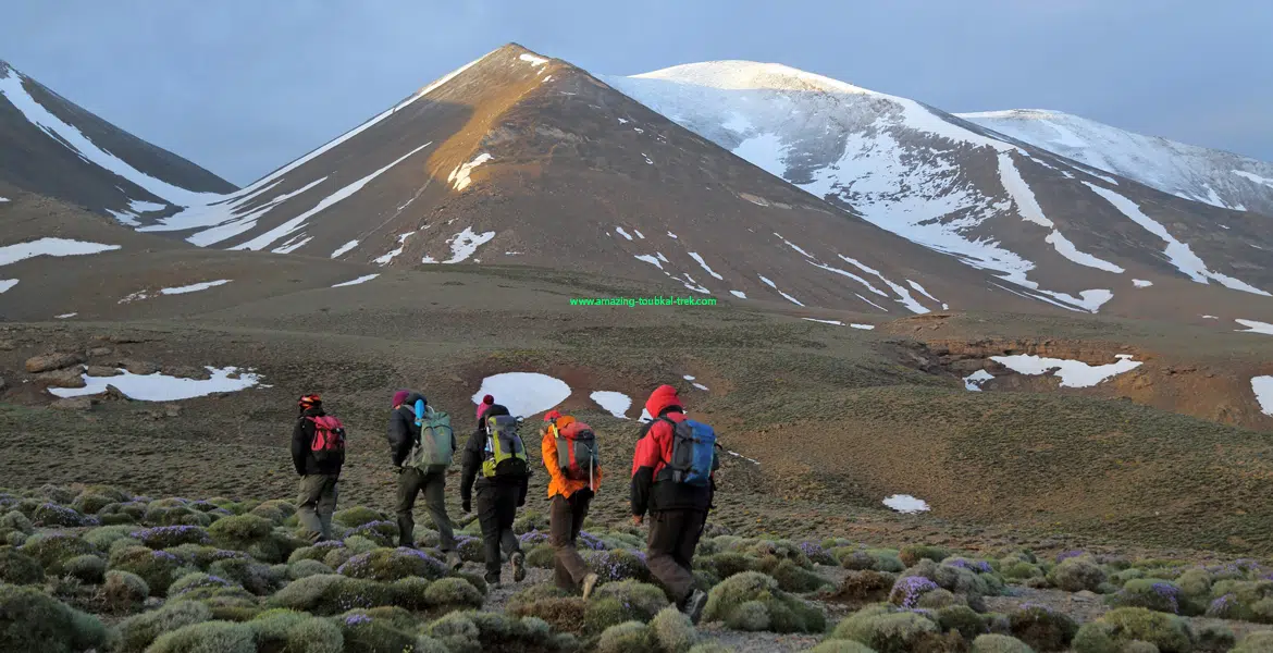 trekking in morocco atlas mountains